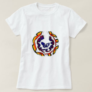 Camiseta Impresión circular de arte "Peace Hakuna Matata"