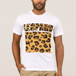 Camiseta Impresión de animales de leopardo Fuzzy Express®