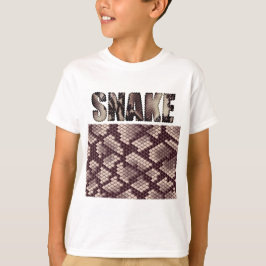 Camiseta Impresión de animales de serpiente Fuzzy Express®