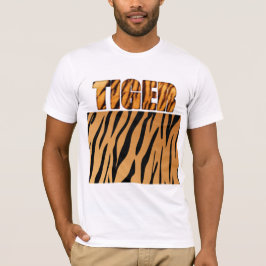 Camiseta Impresión de animales de tigre Fuzzy Express®