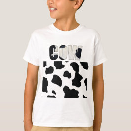 Camiseta Impresión de animales de vaca Fuzzy Express®