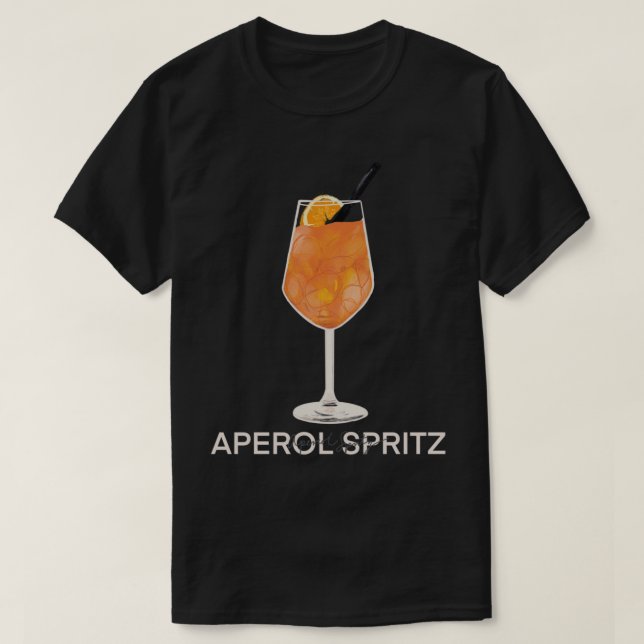 Camiseta Impresión de Aperol Spritz (Diseño del anverso)