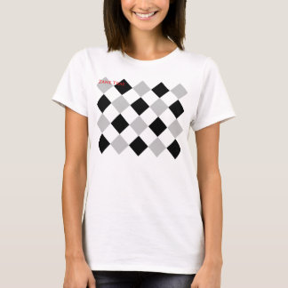 Camiseta Impresión de Argyle de los chicas de Zane Trae