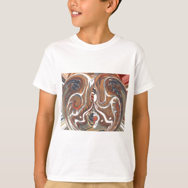 Camiseta Impresión de arte abstracto africano (Anverso)