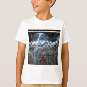 Camiseta Impresión de arte abstracto asombroso