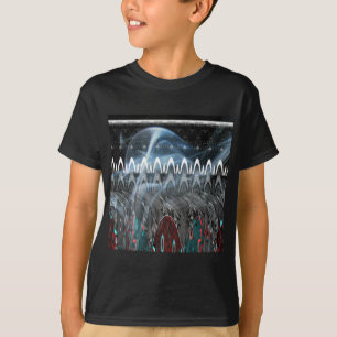 Camiseta Impresión de arte abstracto asombroso