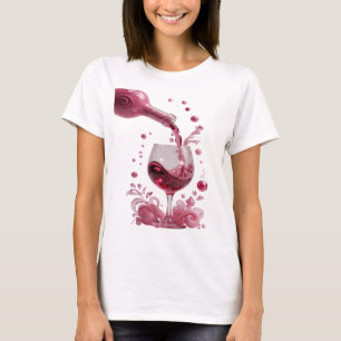 Camiseta Impresión de arte de arte abstracto de plata elega