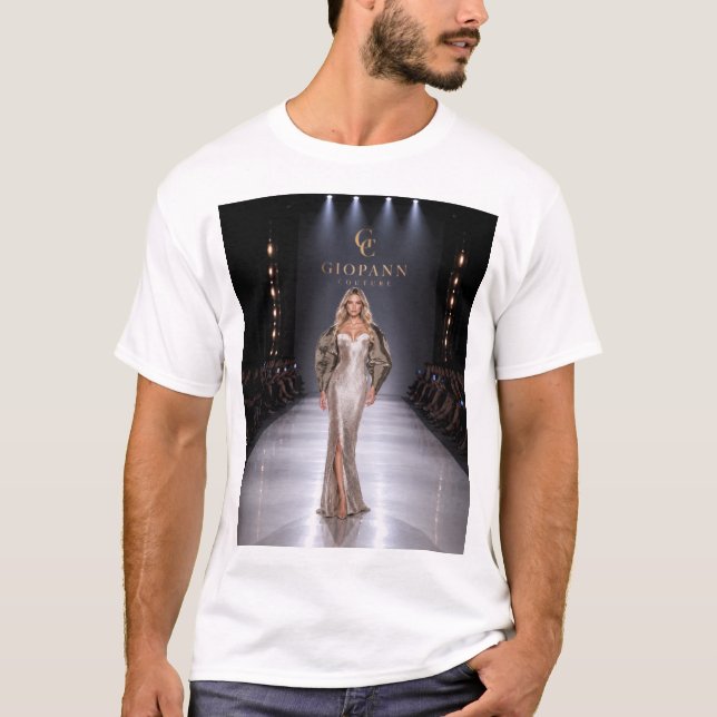 Camiseta | Impresión de arte de desfile de moda (Anverso)