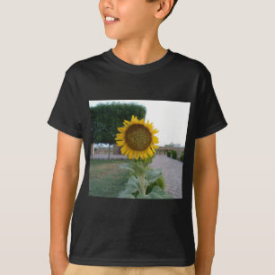 Camiseta Impresión de arte de girasol