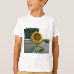 Camiseta Impresión de arte de girasol