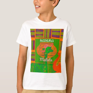 Camiseta Impresión de arte de Hakuna Giraffe