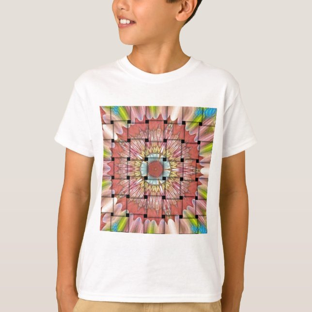 Camiseta Impresión de arte de inspiración africana - Diseño (Anverso)