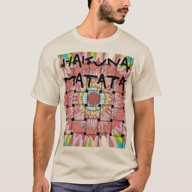Camiseta Impresión de arte de inspiración africana - Diseño (Anverso)