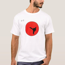 Camiseta Impresión De Arte De Karate