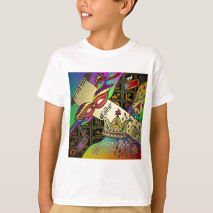 Camiseta Impresión de arte de la celebración de Judaica Pur