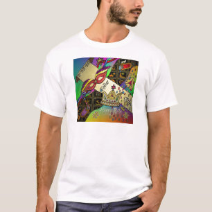 Camiseta Impresión de arte de la celebración de Purim Judai
