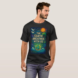 Camiseta Impresión de arte de la naturaleza cósmica