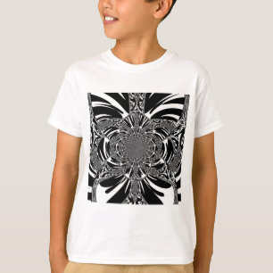 Camiseta Impresión de arte en Cebra Cebra Kaleidoscope