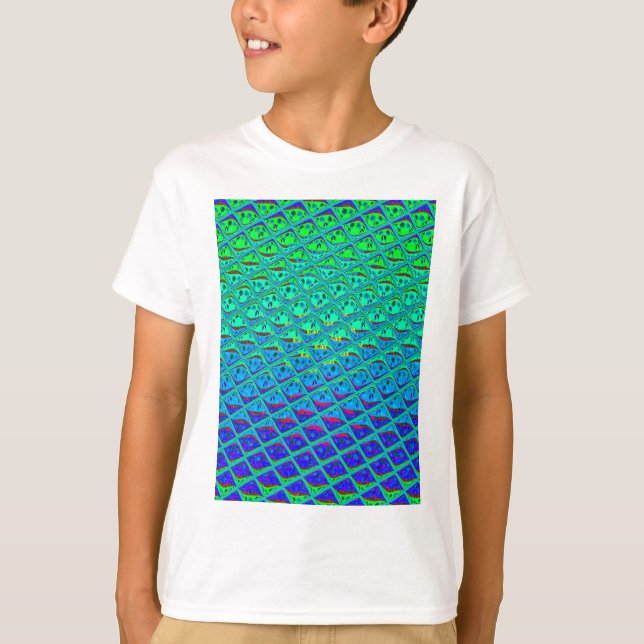 Camiseta Impresión de arte en el estilo de la sirena azul i (Anverso)