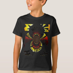 Camiseta Impresión de arte en el kaleidoscope de cumpleaños