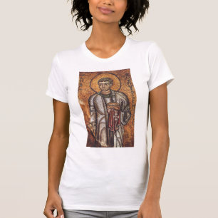 Camiseta Impresión de arte en mosaico ortodoxo de San Loren