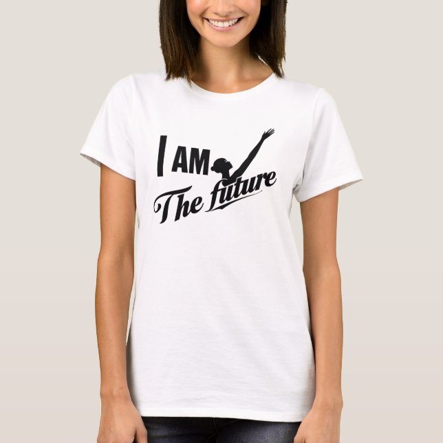 Camiseta Impresión de arte gráfico de empoderamiento futuri (Anverso)