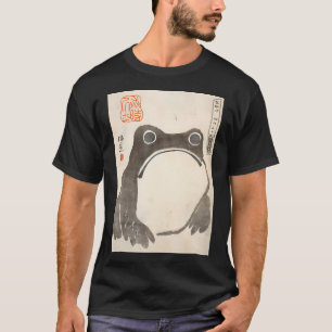 Camiseta Impresión de arte japonés de rana gruesa