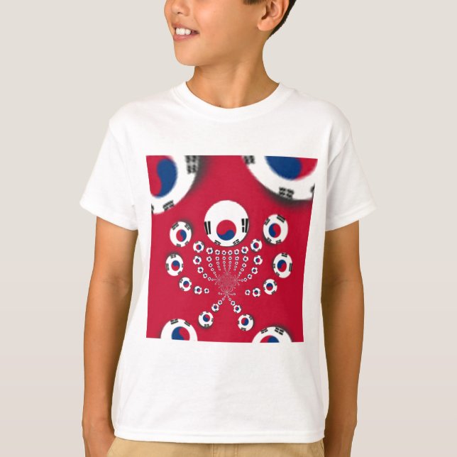 Camiseta Impresión de arte Kaleidoscope de la bandera de Co (Anverso)