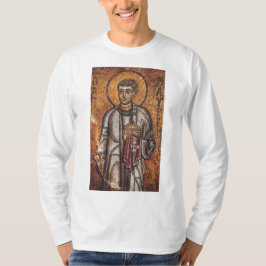 Camiseta Impresión de arte mosaico ortodoxo de San Lorenzo