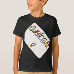 Camiseta Impresión de arte "OFICIAL" de símbolo femenino in