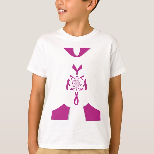 Camiseta Impresión de arte para la toma de conciencia sobre (Anverso)