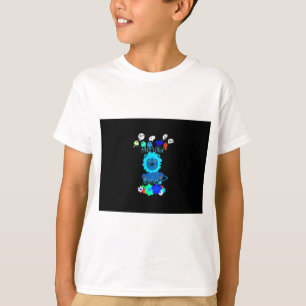 Camiseta Impresión de arte sobre el león de Hakuna Matata