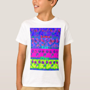 Camiseta Impresión de arte vibrante con motivación "Come Lo