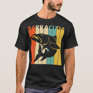 Camiseta Impresión de Barracuda de animales de cosecha