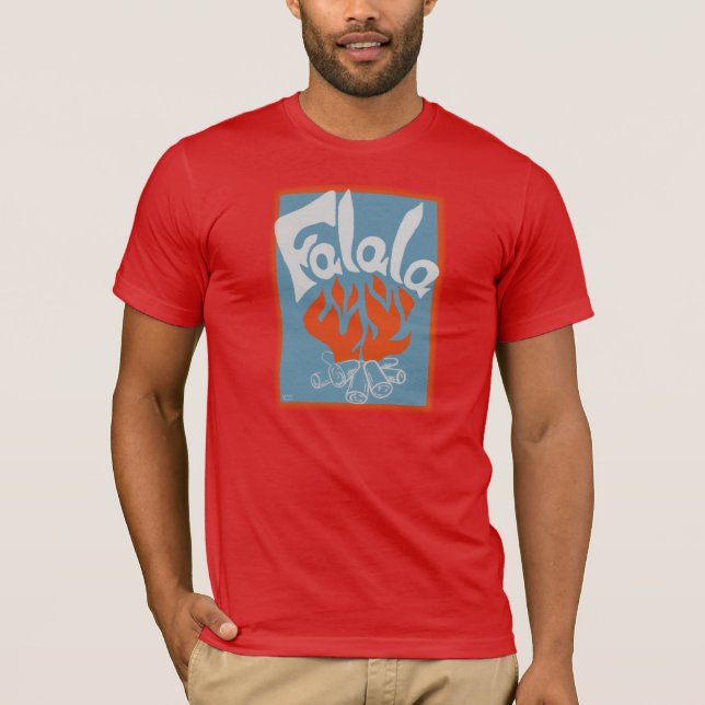 Camiseta Impresión de bloque FaLaLaVintage (Anverso)