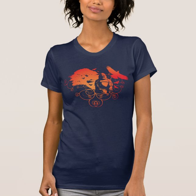 Camiseta Impresión de Buda (Anverso)