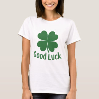 Camiseta Impresión de buena suerte