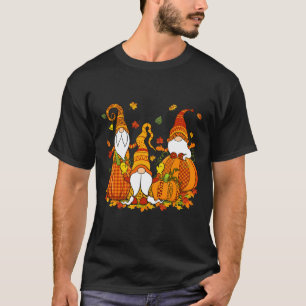 Camiseta Impresión de calabaza de leopardo Gnomes de plásti