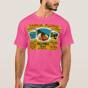 Camiseta Impresión de Carreras automática de Targa Florio V