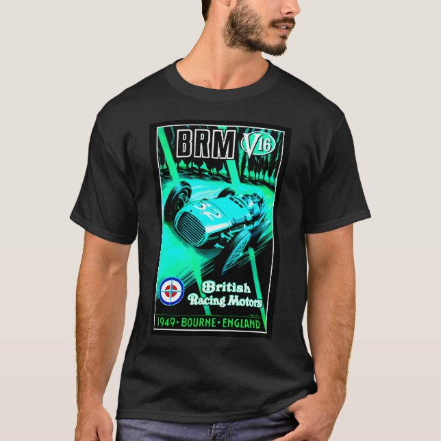 Camiseta Impresión de Carreras automática del Gran Premio d (Anverso)