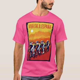 Camiseta Impresión de Carreras de bicicletas Vuelta A Espan