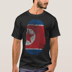 Camiseta Impresión de dedo - Corea del Norte