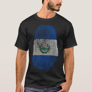 Camiseta Impresión de dedo - El Salvador