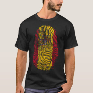 Camiseta Impresión de dedo - España