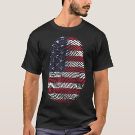 Camiseta Impresión de dedo - Estados Unidos