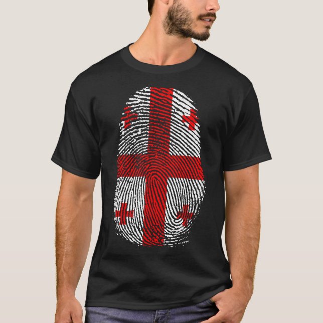 Camiseta Impresión de dedo - Georgia (Anverso)