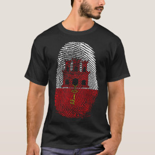 Camiseta Impresión de dedo - Gibraltar