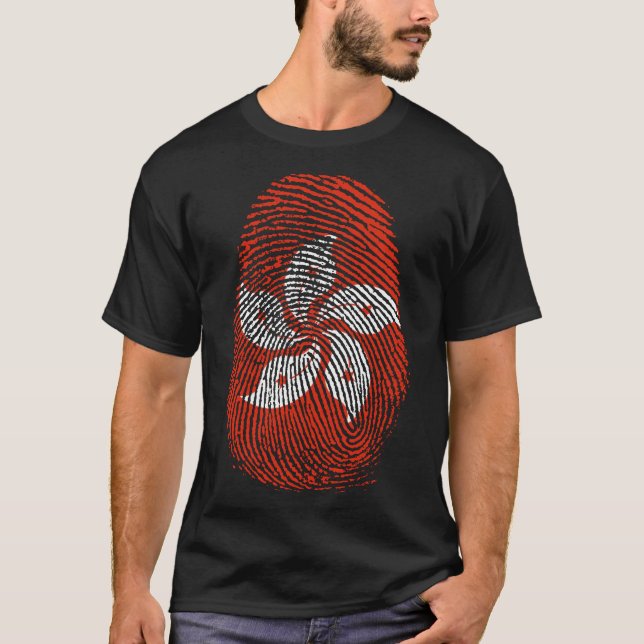 Camiseta Impresión de dedo - Hong Kong (Anverso)