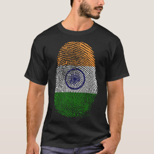 Camiseta Impresión de dedo - India