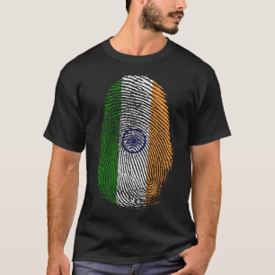 Camiseta Impresión de dedo - India